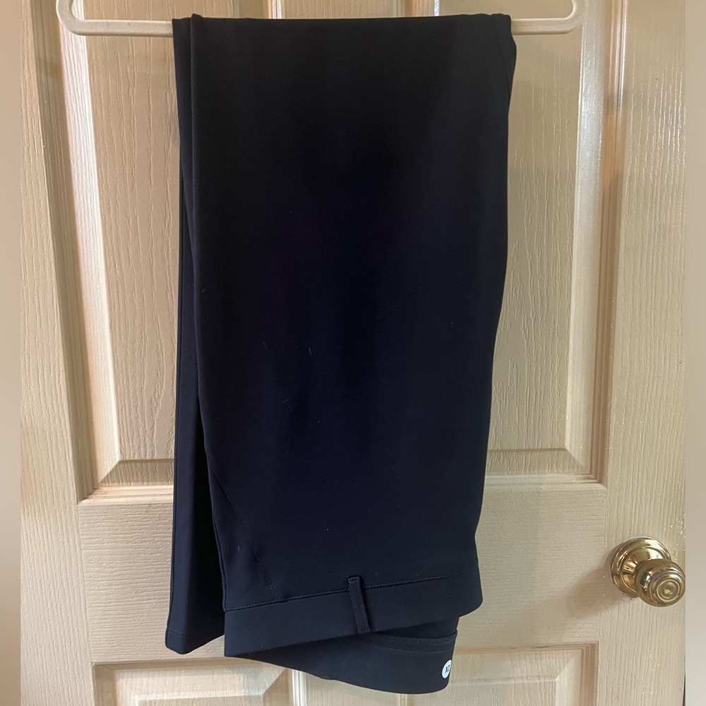 Betabrand Boot-Cut Classic Dress Pant Yoga Pants Black Size 2x(16-18) - Picture 10 of 13